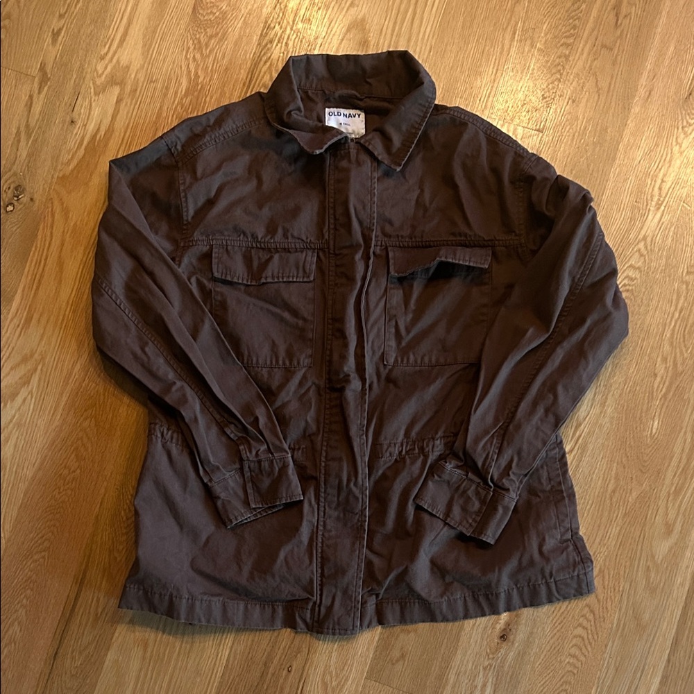 *BRAND NEW* Old Navy Men's Dark Brown Shirt Jacket